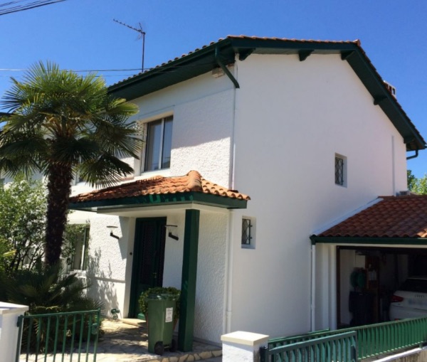 Ravalement de façade et peinture des boiseries à Mérignac février 2018