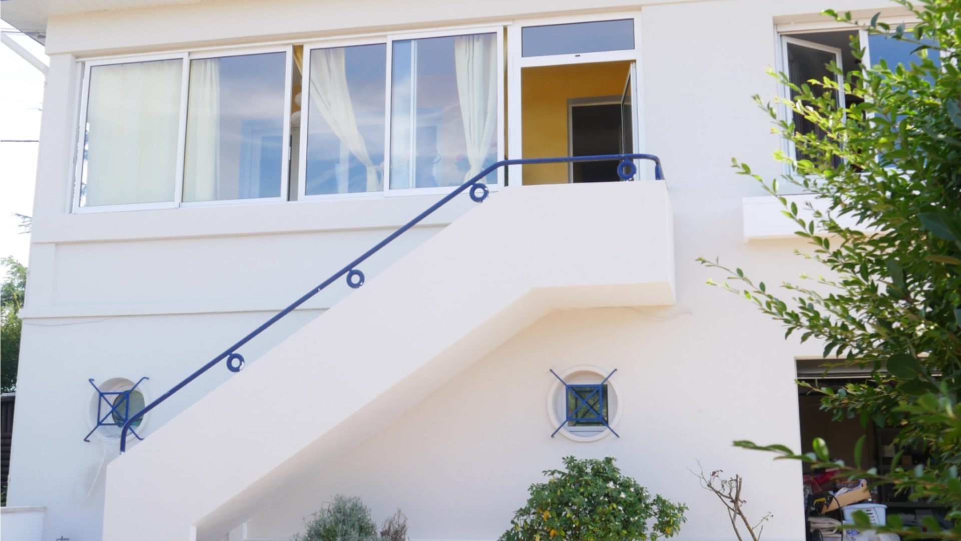 Rénovation de façade d'une maison des années 70 sur la commune de Pessac