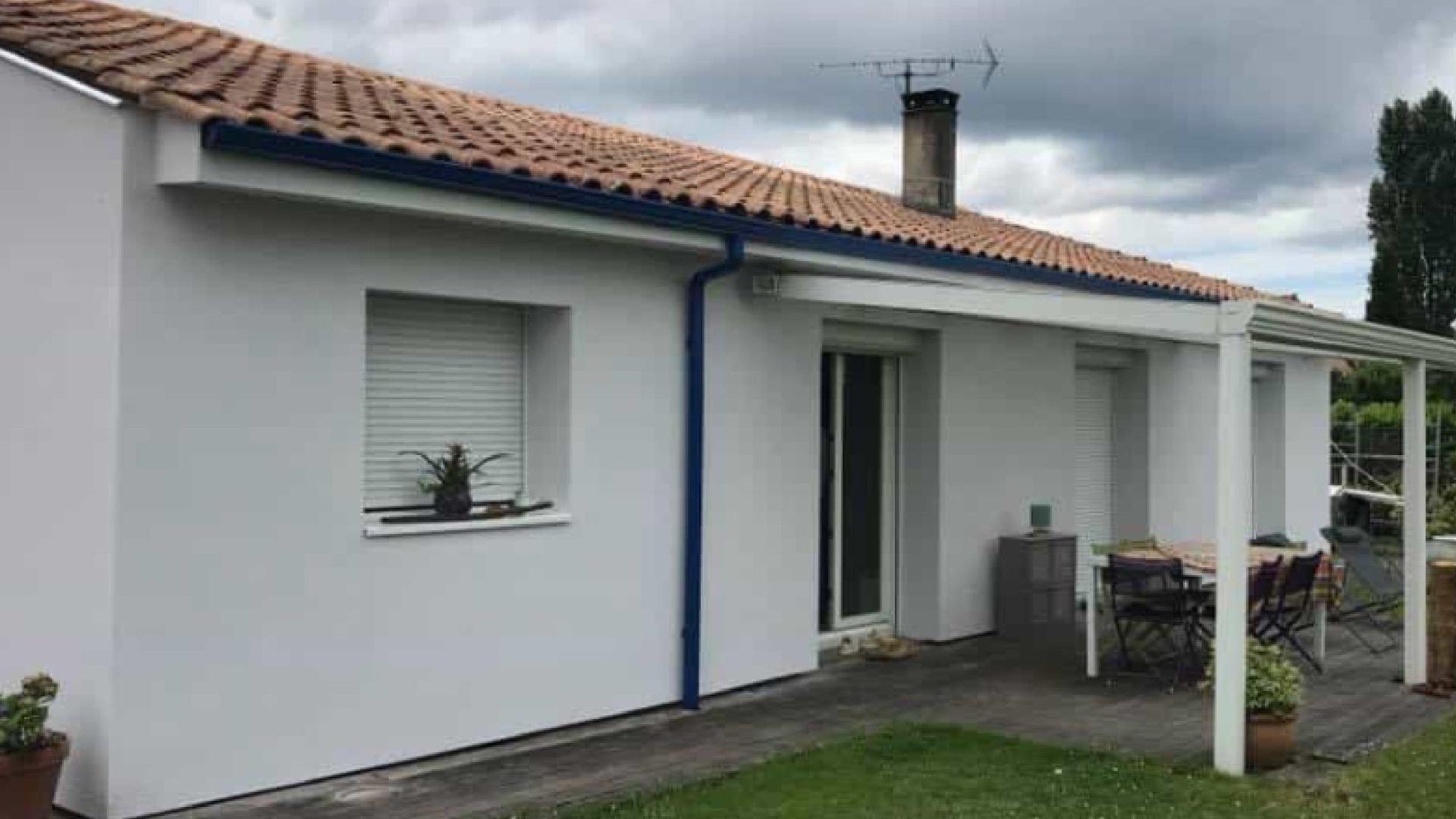 Photo maison après ITE à Blanquefort