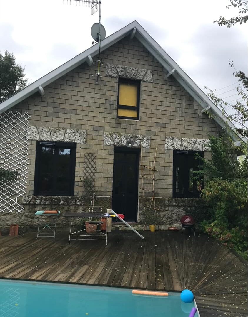 Isolation thermique par l&rsquo;extérieur à Pessac — avant chantier