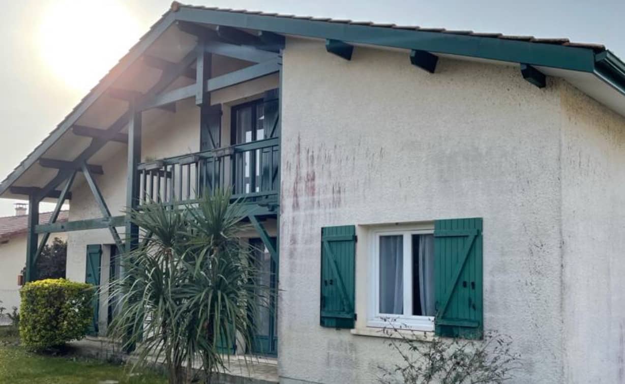 Ravalement de façade maison typique Bassin d&rsquo;Arcachon — avant chantier