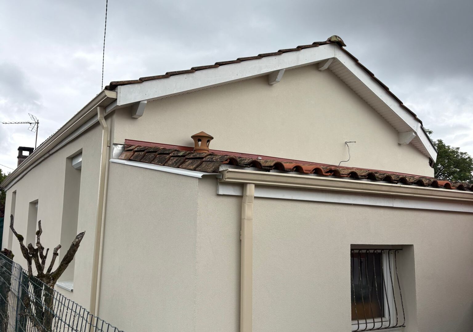 Isolation thermique par l&rsquo;extérieur à Belin-Beliet — après chantier
