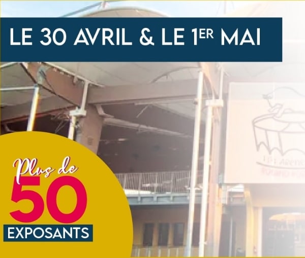 Miniature Salon de l’habitat Parentis 30 avril et 1er mai|salon habitat Parentis 2022 - 30 avril et 1er mai|Bannière salon de l'habitat Parentis 30 avril et 1er mai
