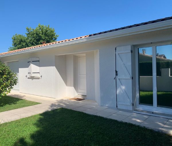 maison après un ravalement de façade au Barp