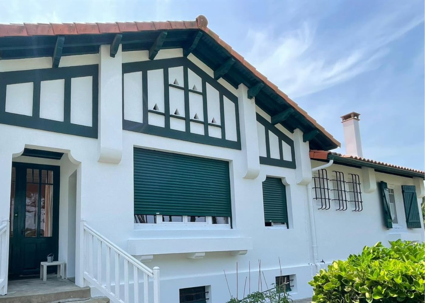 Ravalement de Façade à Mimizan sur maison individuelle