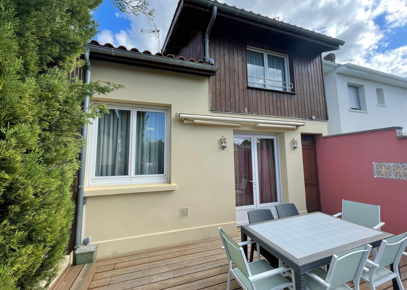 Maison après ravalement de façade au Bouscat