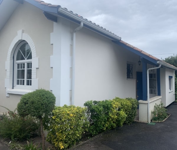 3 faces de la maison isolées par l'extérieur à Andernos-les-Bains