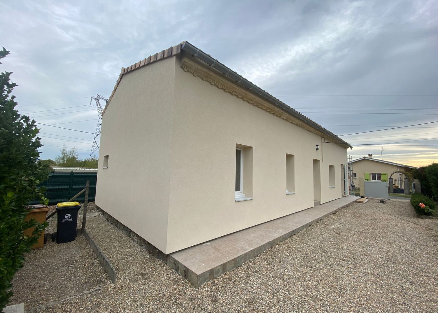 ITE à Lansac sur une maison
