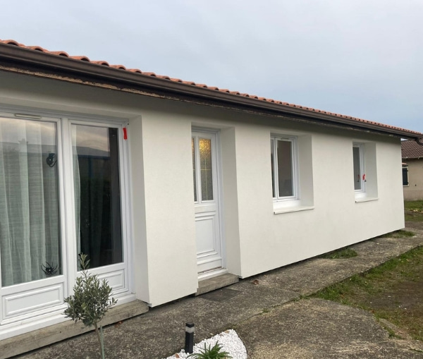 ITE sur 2 faces à Parentis-en-Born — après chantier