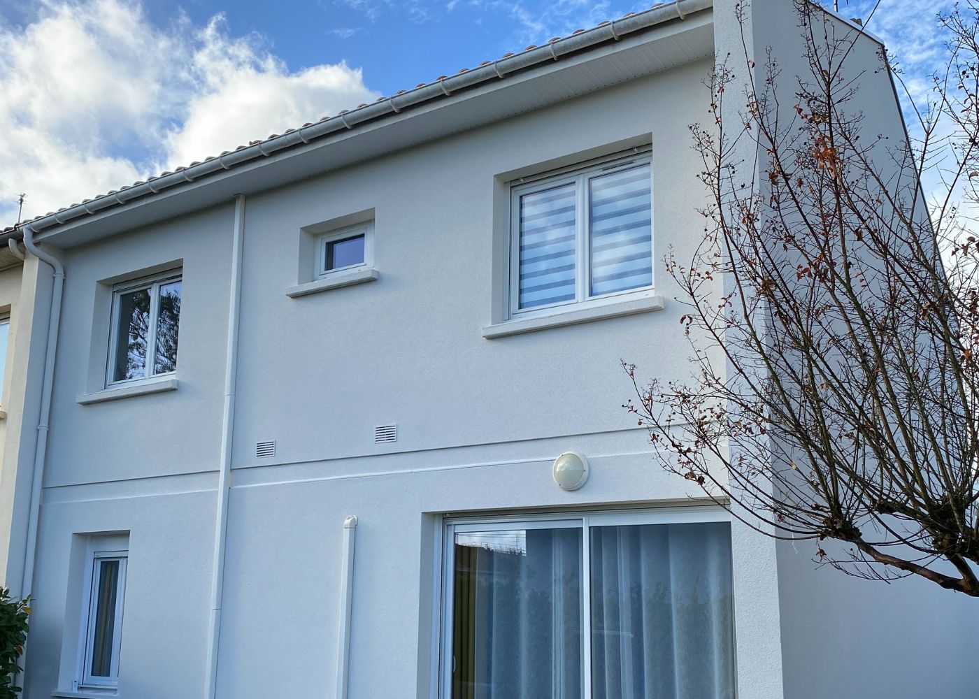 ravalement de façade sur maison à Villenave d'Ornon