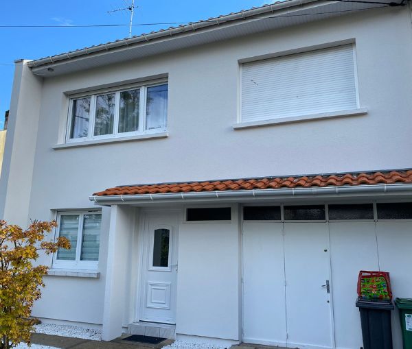 ravalement de façade sur maison à Villenave d'Ornon