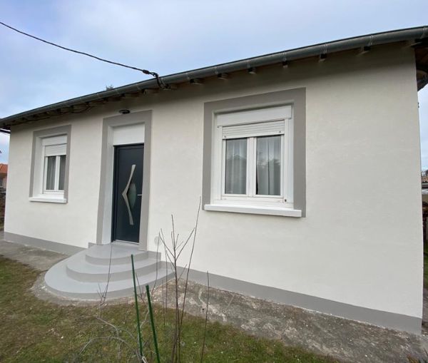 Maison après son ravalement de façade