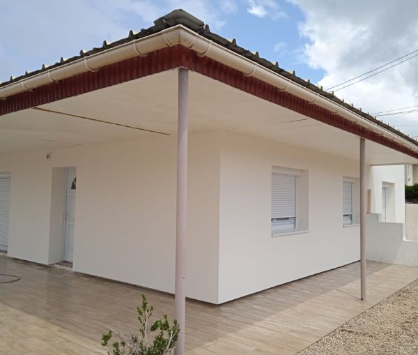 maison apres une isolation à Villenave d'Ornon