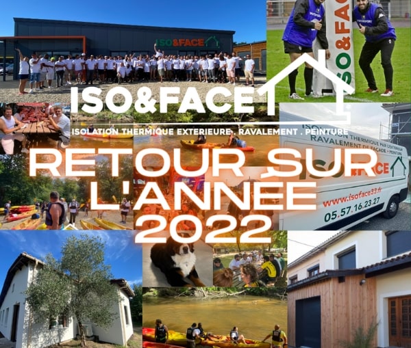Retour sur l'année 2022 d'ISO&FACE|Bannière vidéo recap l'année 2022 d'ISO&FACE