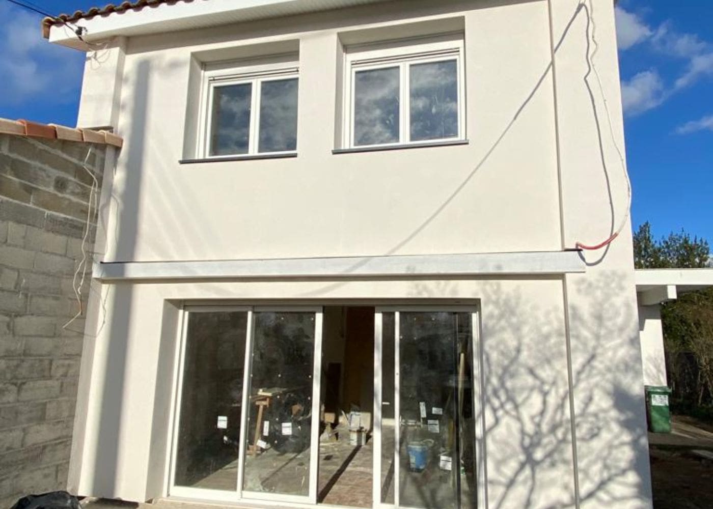 maison à gradignan apres une isolation thermique par l'extérieur en Gironde