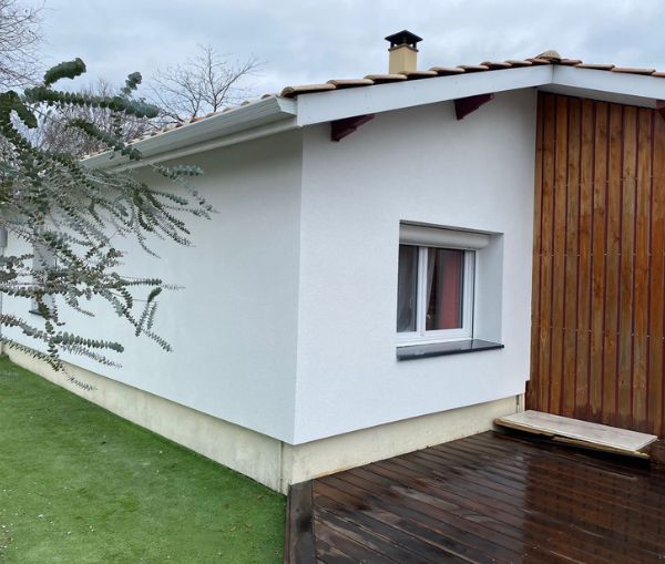 maison après une ite à audenge en gironde