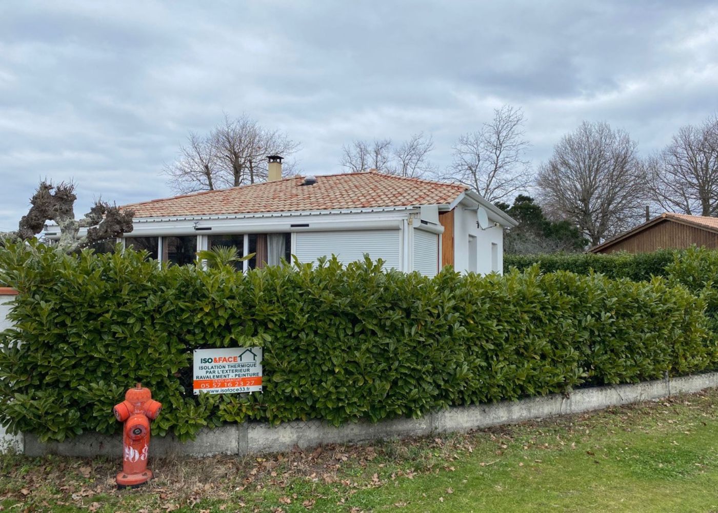 maison en gironde après une ite