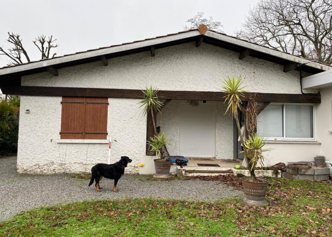 Ravalement de Façade à Andernos-les-Bains — avant chantier