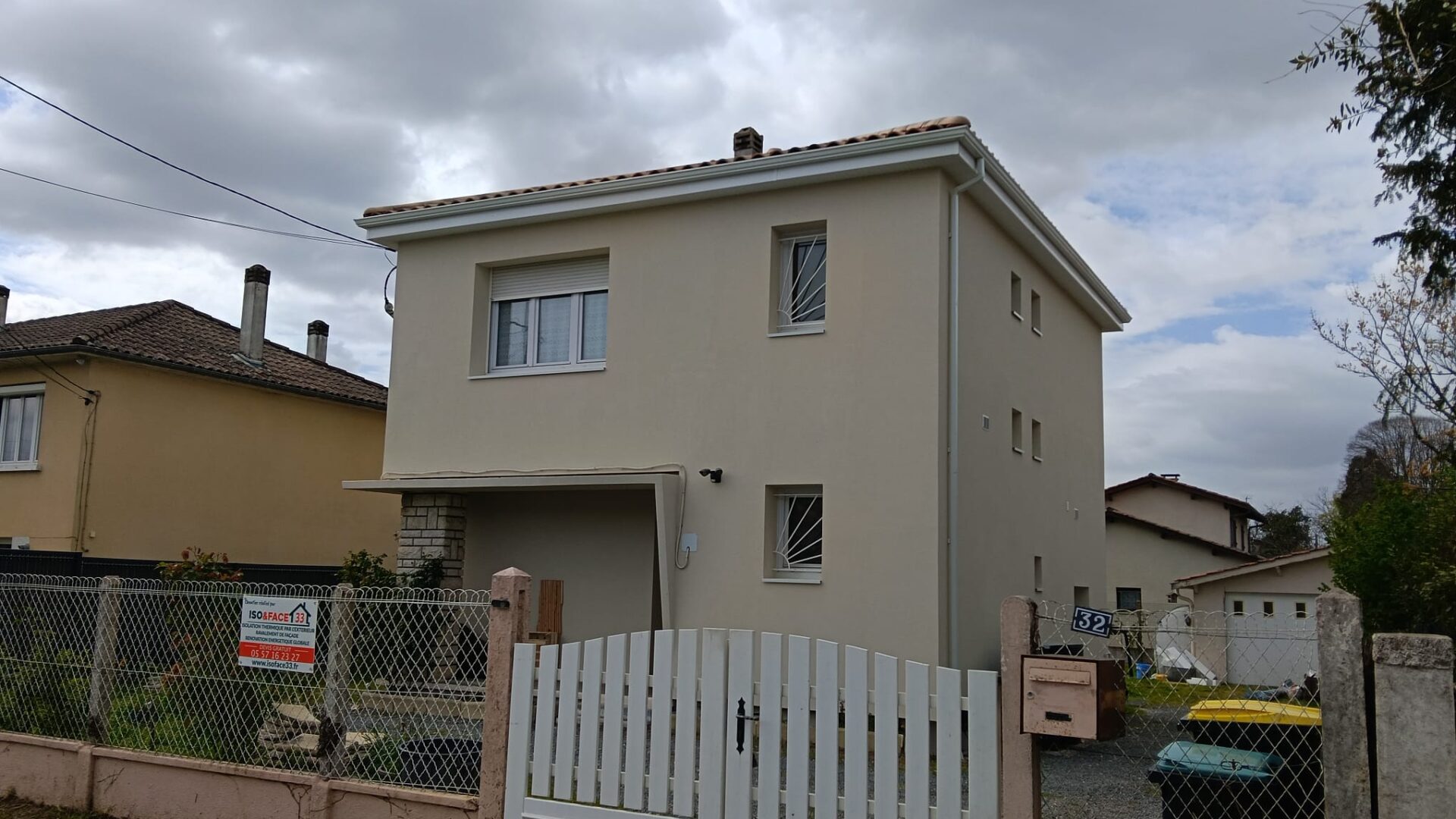 Grande et belle maison après ITE à Martignas-sur-Jalle