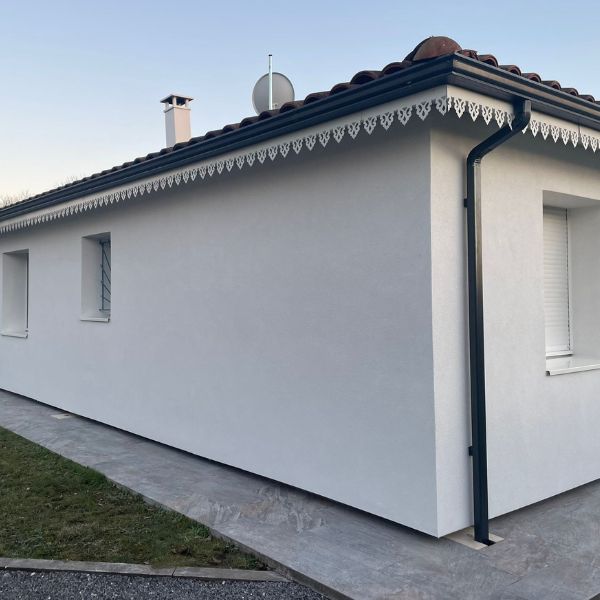 Isolation de Façade à Pontenx-les-Forges — après chantier