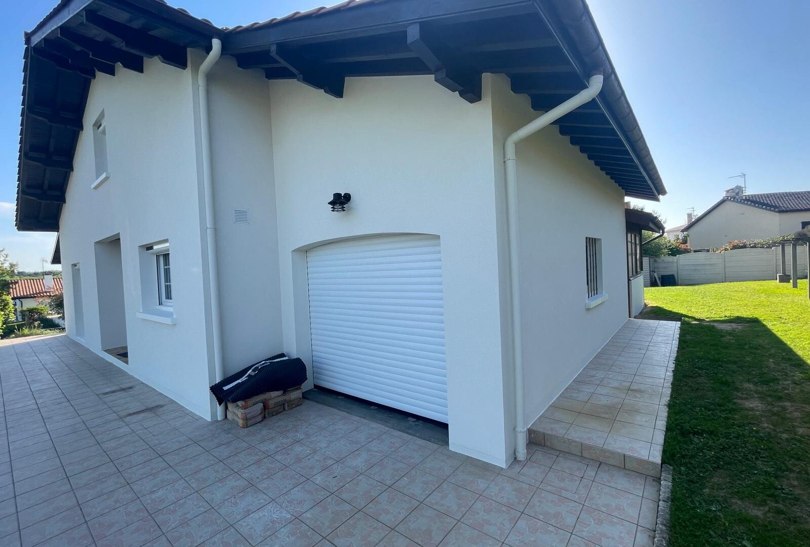 Ravalement de façade pour cette belle maison à Biarritz