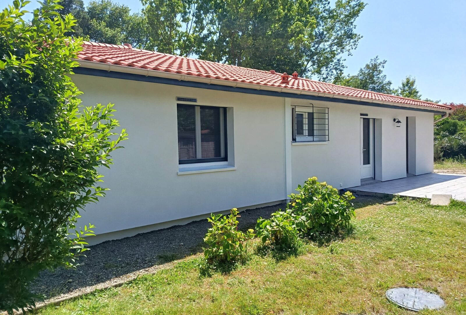Isolation de Façade sur une maison à Orthez — après chantier