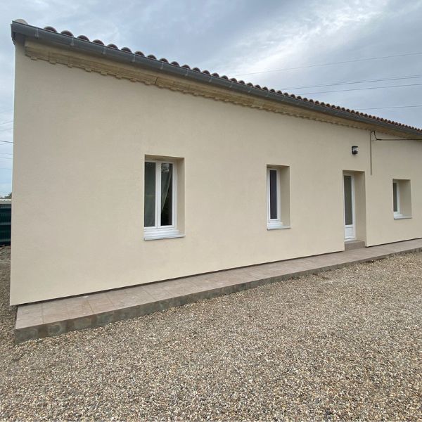 Isolation Extérieure sur une maison à Dax après2