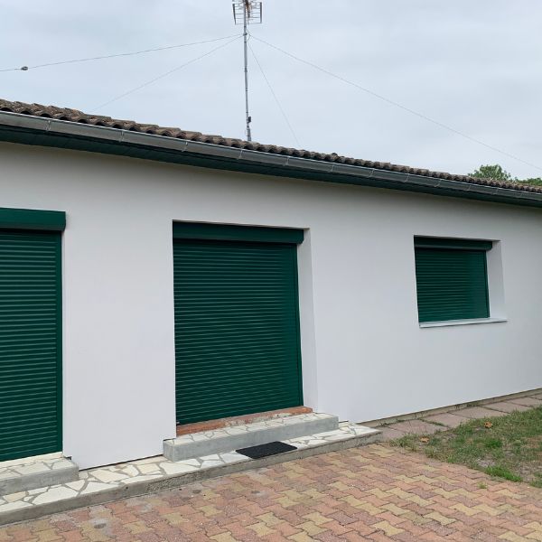 Isolation des murs par l'extérieur à Lanton après1