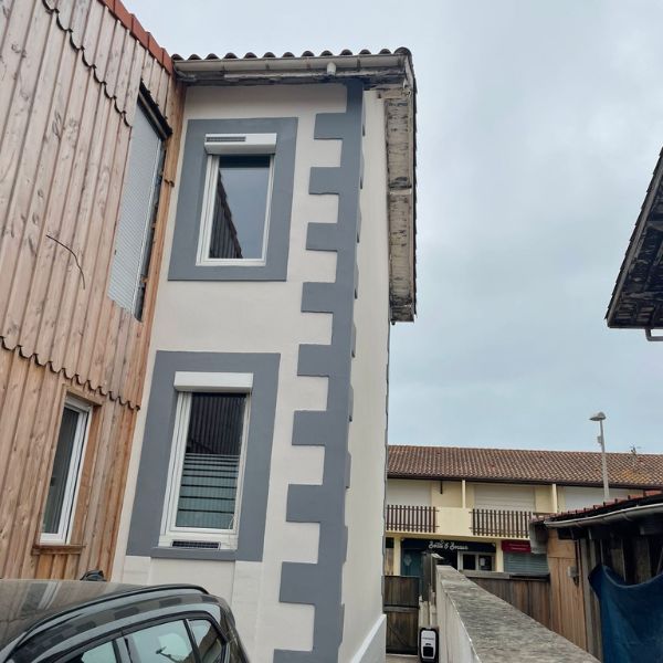 Rénovation d'une maison à Mimizan sur un étage après 2