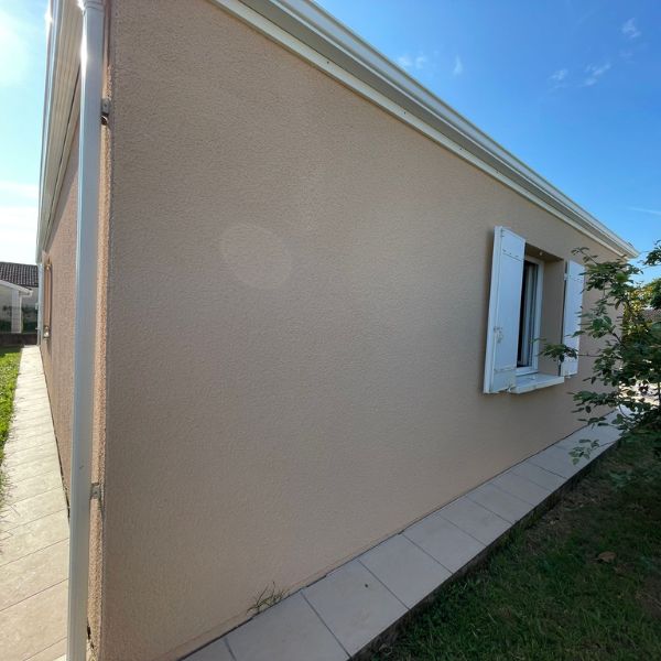 ITE sur une maison plein pied à Parempuyre après 1