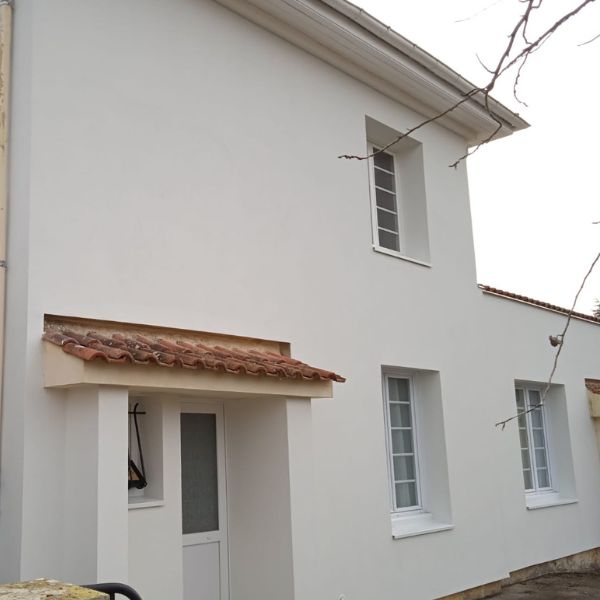 Isolation de façade à Sainte-Eulalie — après chantier