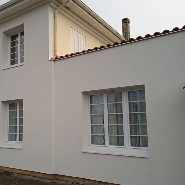 Isolation de façade sur Sainte-Eulalie après2