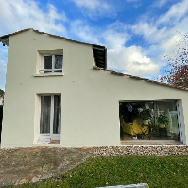 Isolation de façade à Saint-Médard-en-Jalles — après chantier