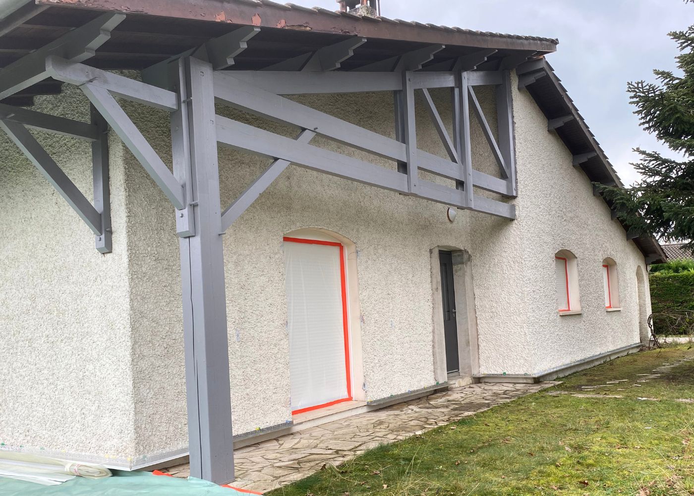 Isolation de Façade à Cestas — avant chantier