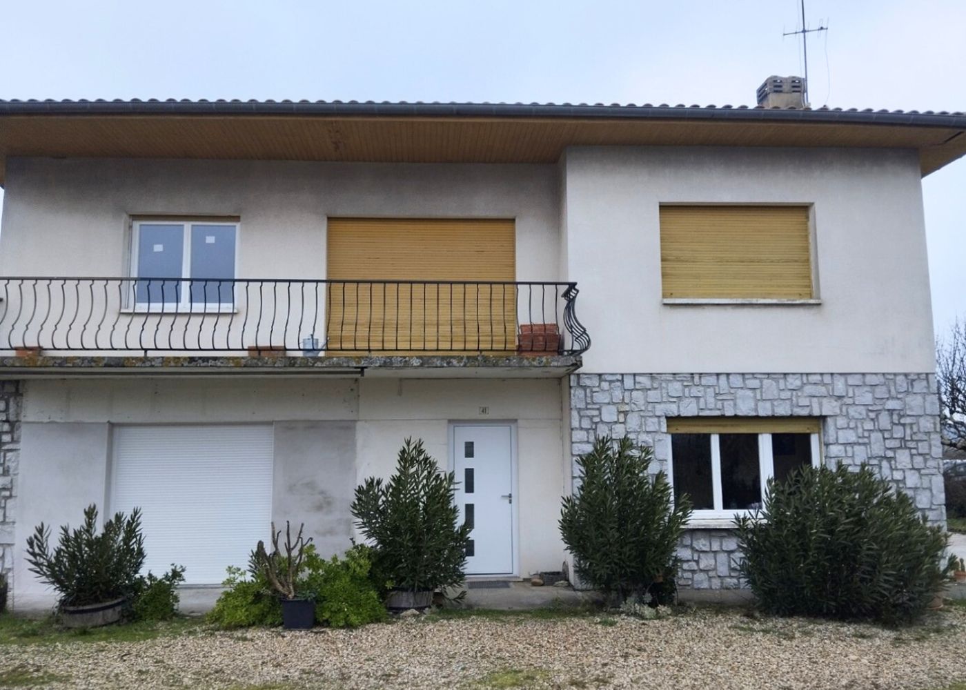 Isolation de Façade à Portets — avant chantier