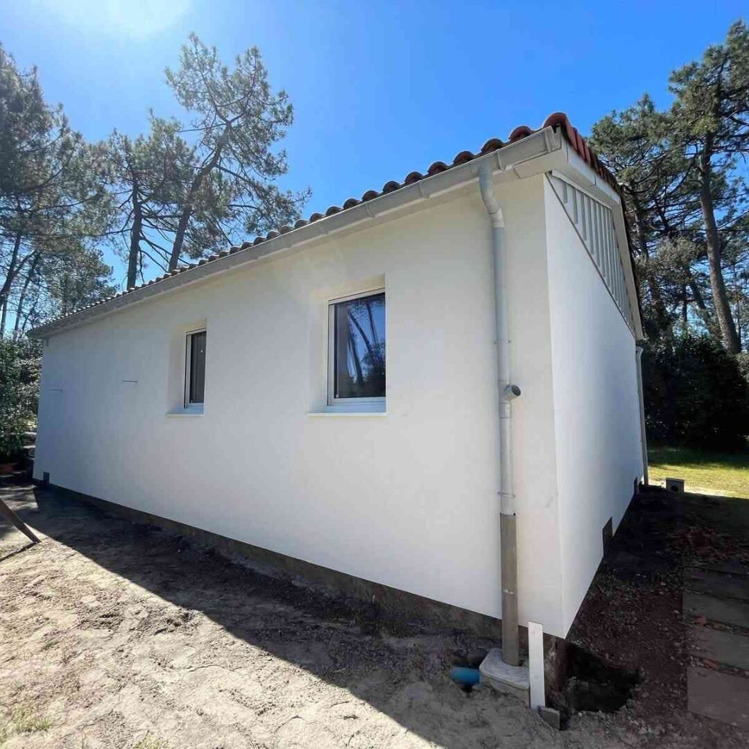 Isolation extérieure à Ondres — après chantier