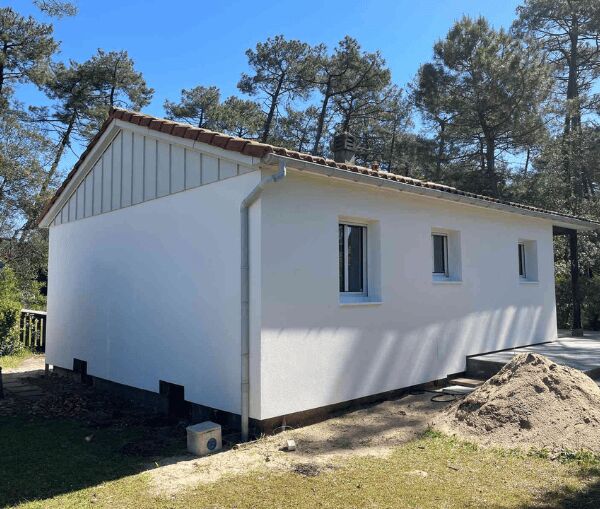 Isolation extérieure à Ondres après travaux