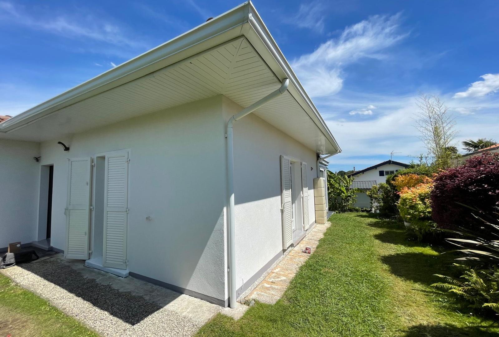 Chantier d'Isolation extérieure des murs à Anglet