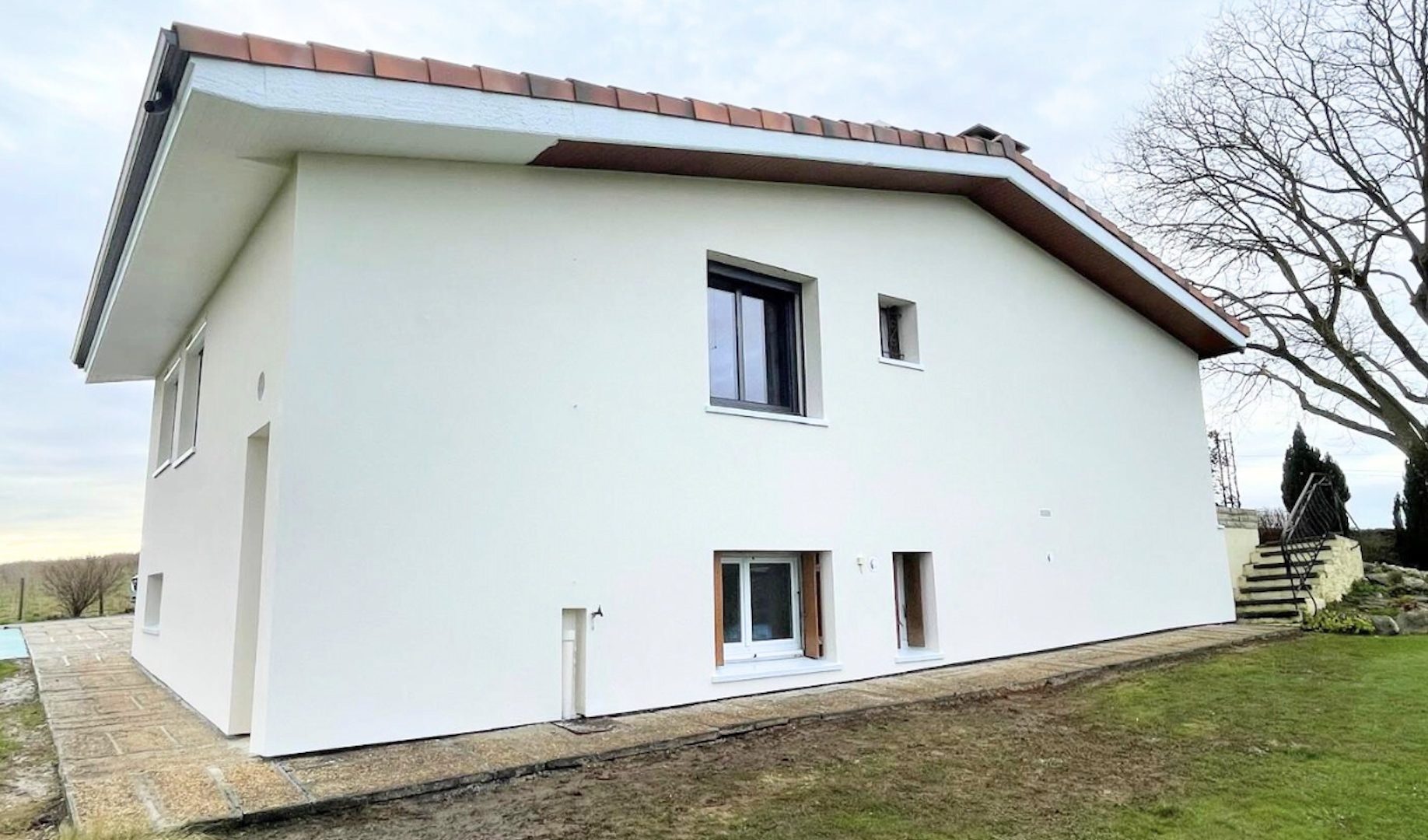 Isolation par l&rsquo;extérieur à St Boes — après chantier