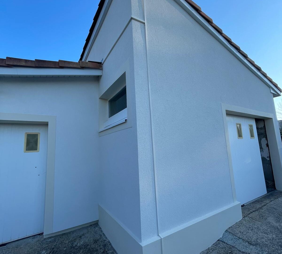 Façade fraichement rénovée à Seignosse