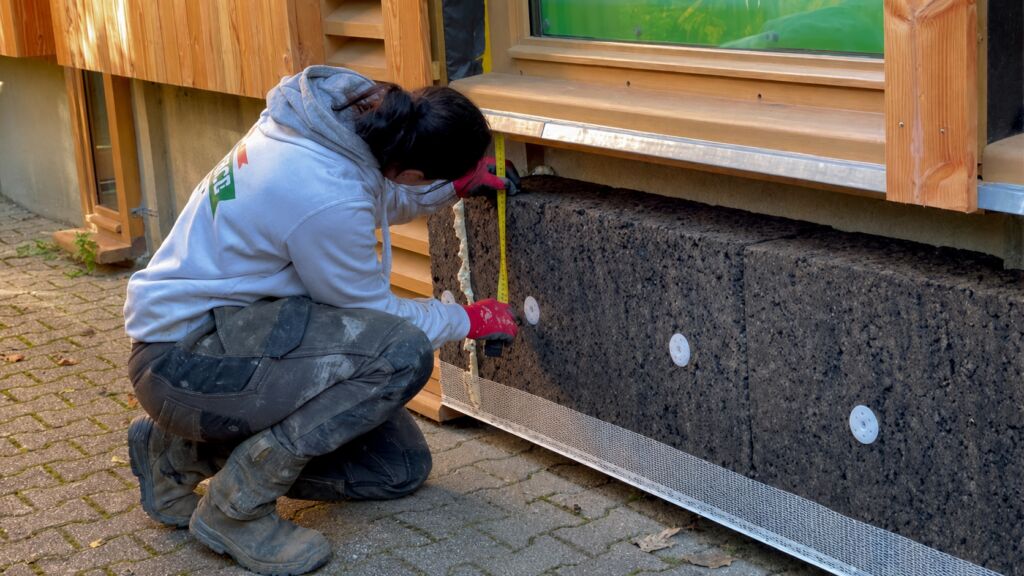 Chantier fibre de bois par ISO&FACE