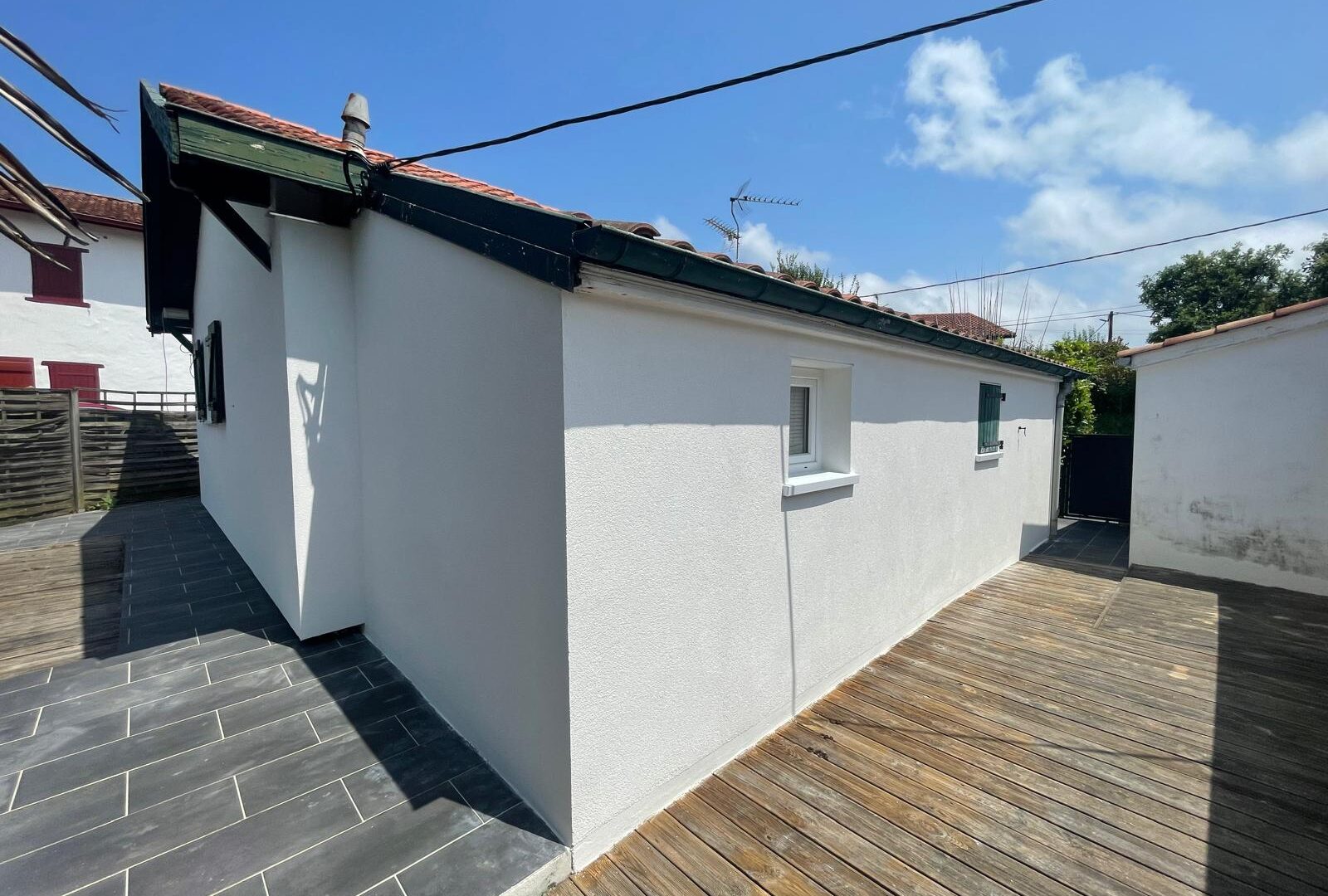 ITE pour cette maison à Urrugne