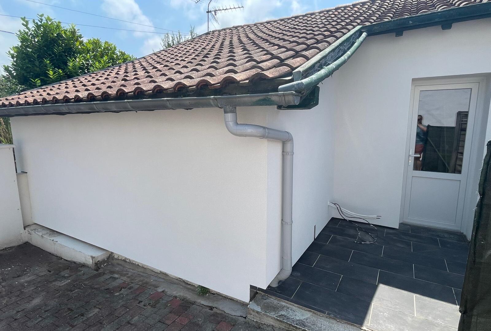 ITE pour cette maison à Urrugne