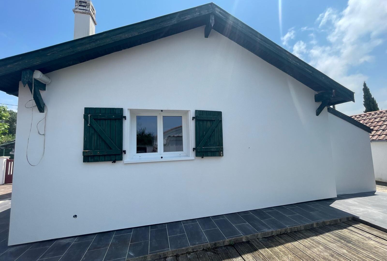ITE pour cette maison à Urrugne