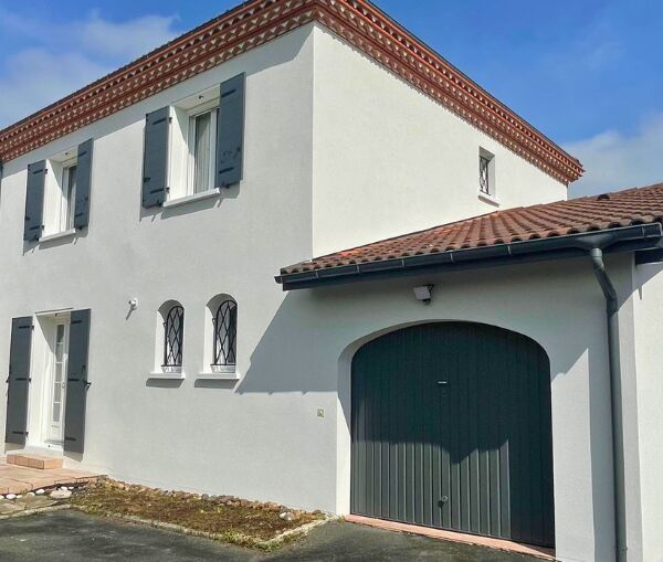 Chantier de ravalement de façade à Argelès-Gazost — après chantier