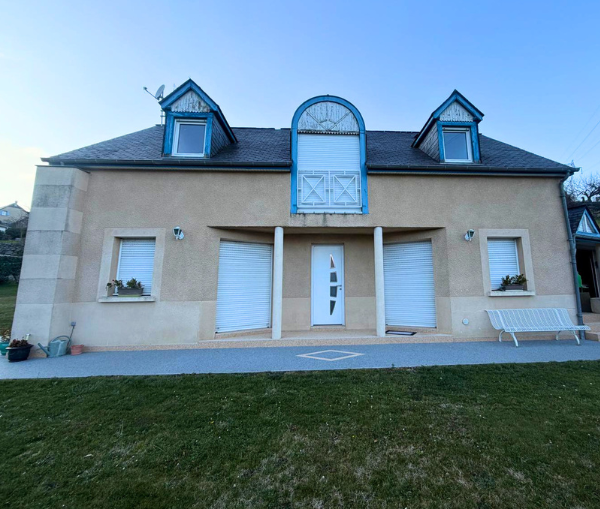 Chantier de ravalement de façade à Tarbes — avant chantier