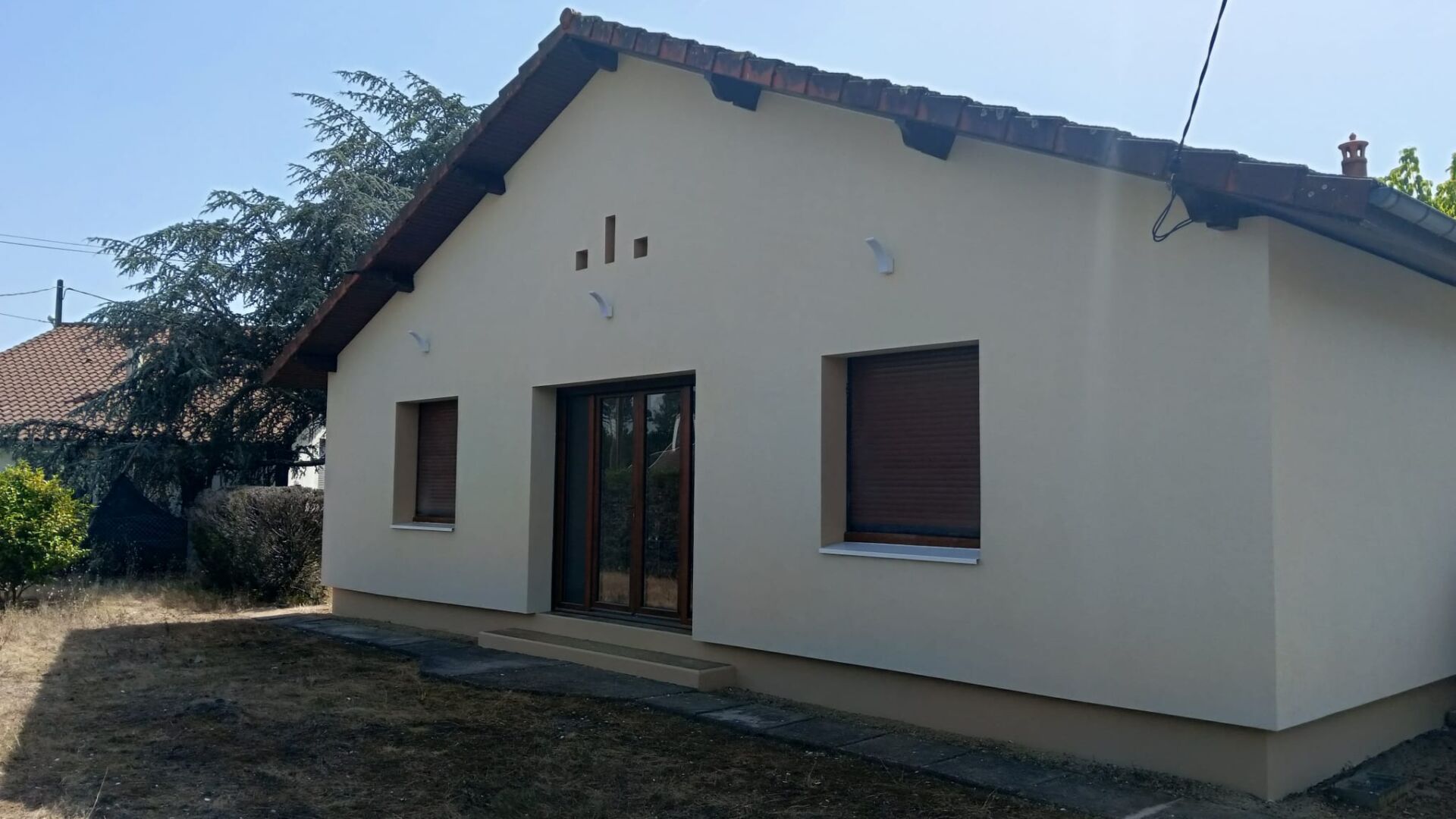 Maison après ITE à Mimizan