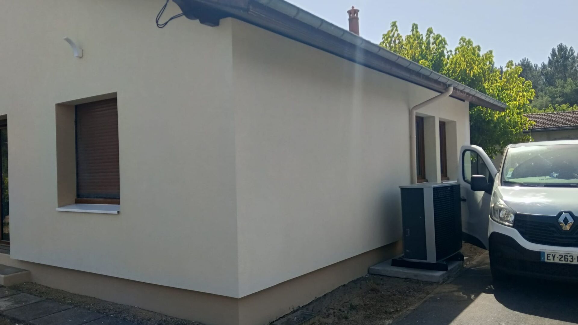 Maison après ITE à Mimizan