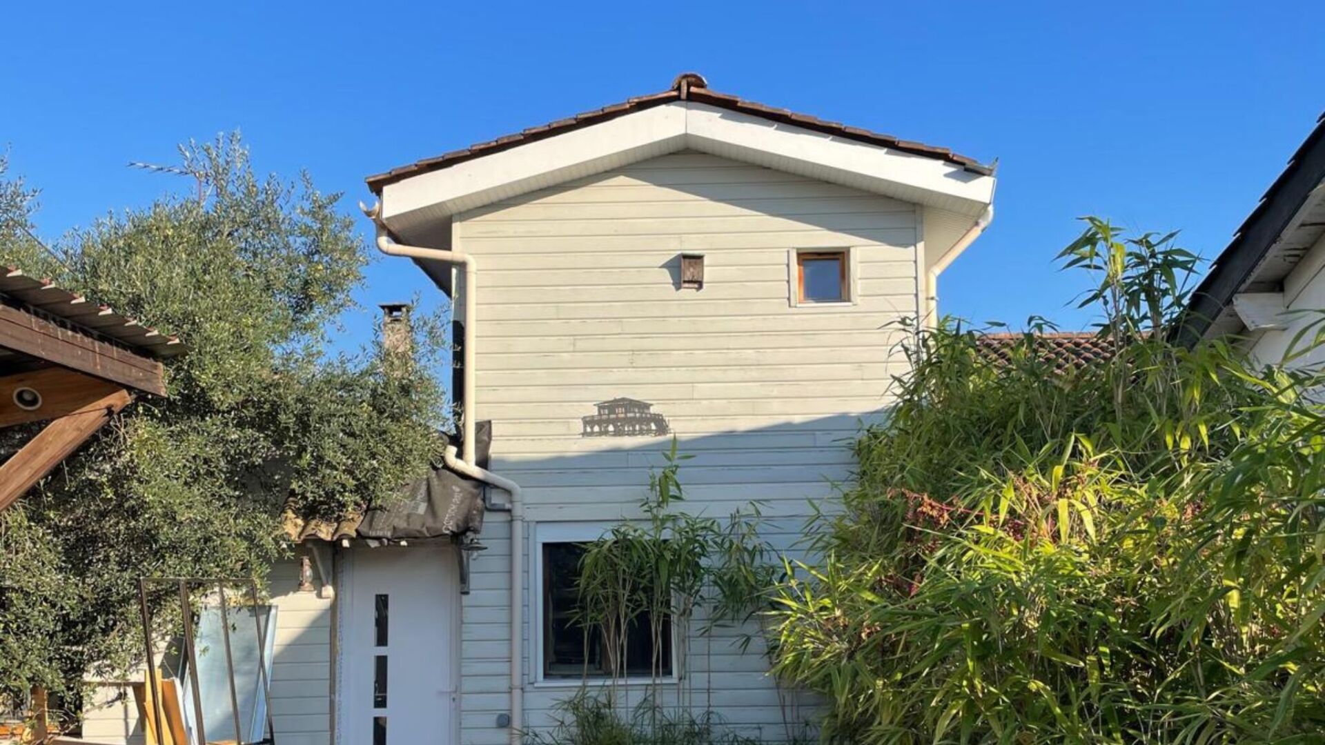 ITE pour cette maison à Mérignac — avant chantier