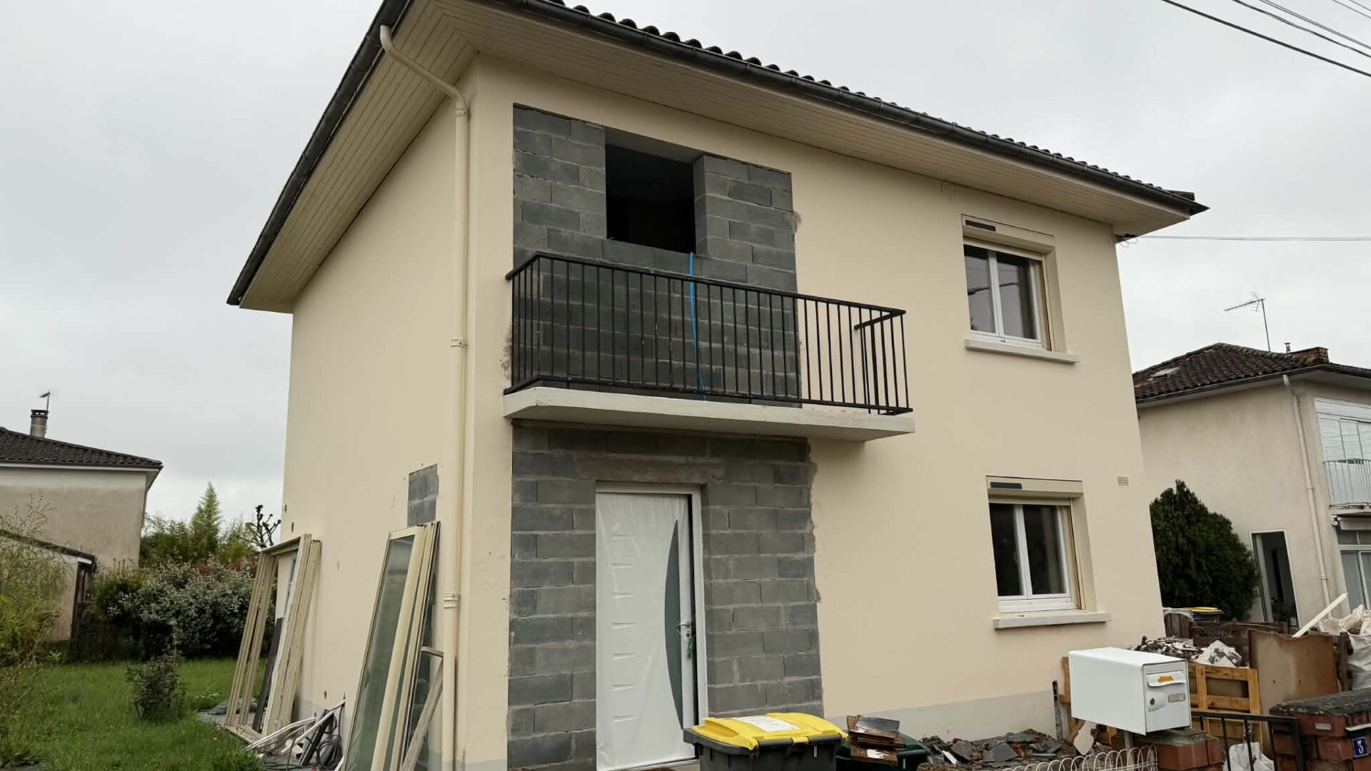 Isolation thermique extérieure à Rabastens — avant chantier